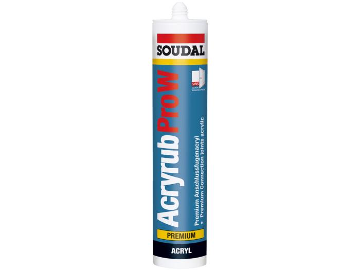 Acryrub ProW Soudal Premium Acryl 310 ml Kartusche