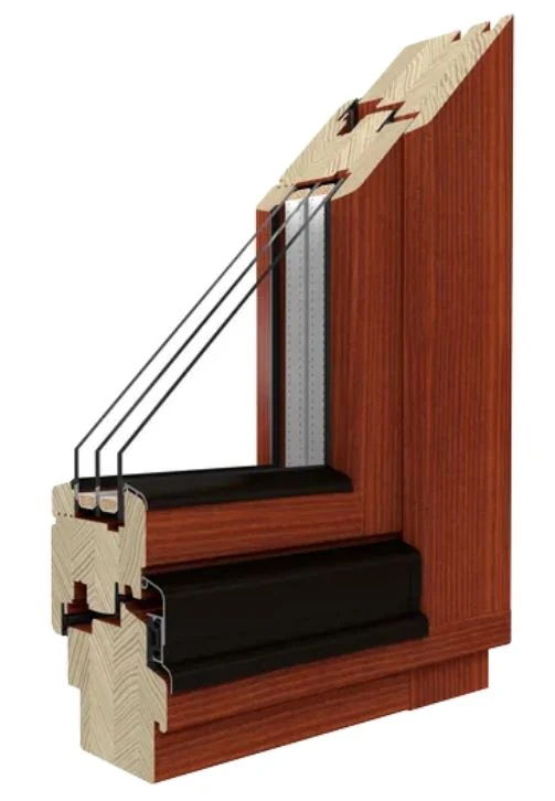 Drutex Holz Fenster Profilsystem: Softline-78 (Kiefer)
