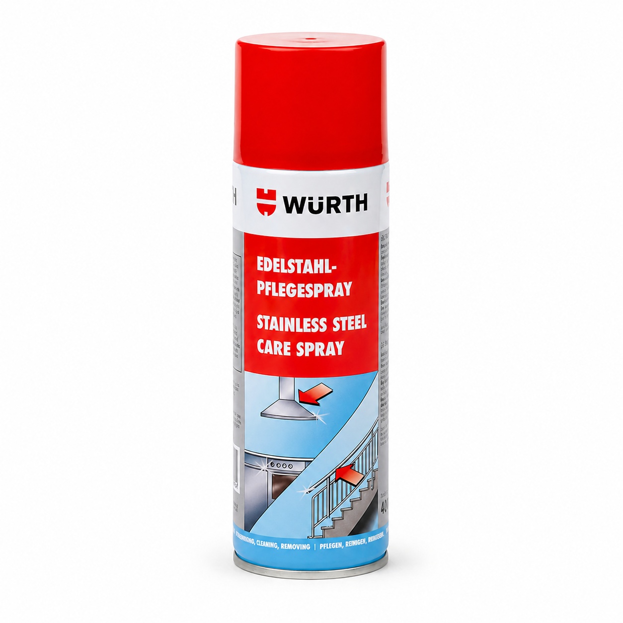 Würth Edelstahlpflegespray 400 ml Edelstahlreiniger Pflege Spray 0893121