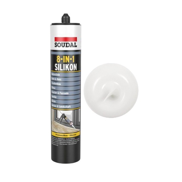 Silikon Soudal 8-IN-1 Premiumsilikon