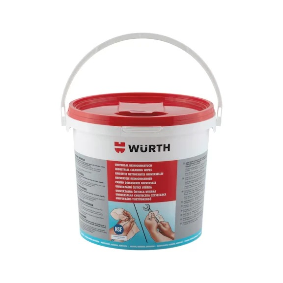 Würth Universal-Reinigungstücher 90 Stück blau NSF