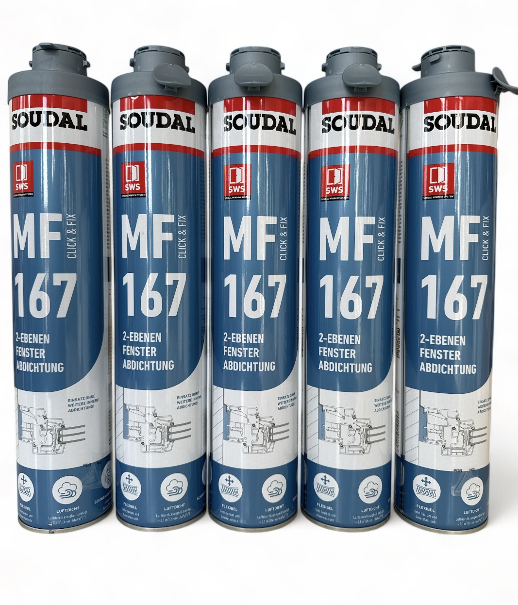 MF167 CLICK & FIX  5 x 750 ml