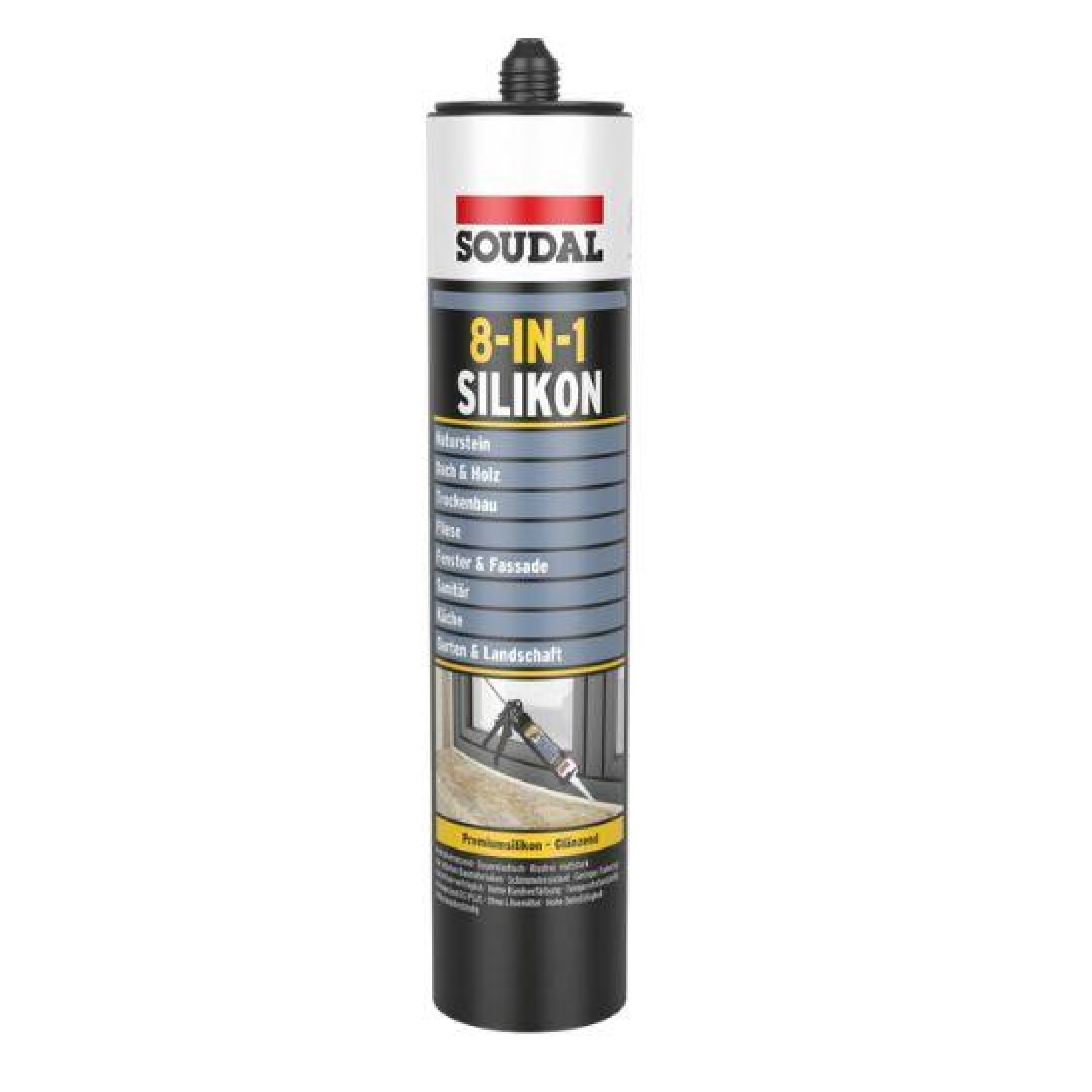 Silikon Soudal 8-IN-1 Premiumsilikon