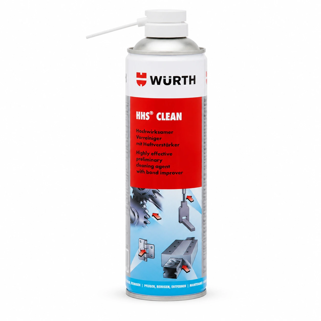 Würth HHS Clean Haftschmierstoff Vorreiniger 500 ml