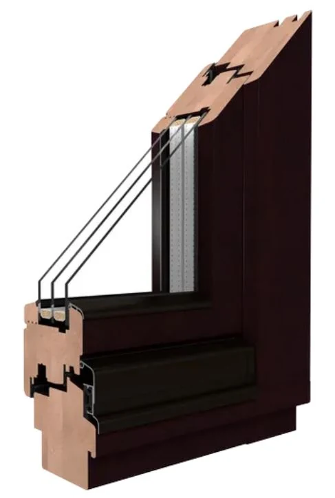 Drutex Holz Fenster Profilsystem: Softline-88 (Meranti)
