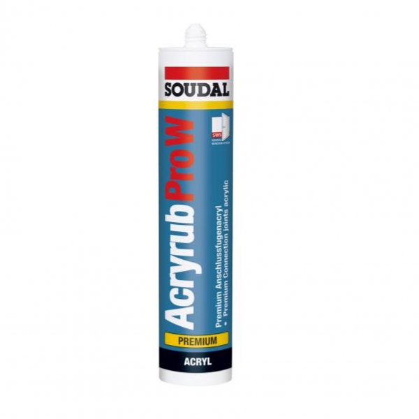Acryrub ProW Soudal Premium Acryl 310 ml Kartusche