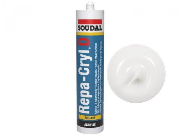 Repa-cryl D Soudal Premium Acryl 310 ml Kartusche Weiß