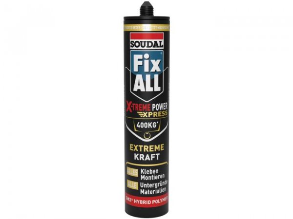 Soudal FixALL X-TREME Power Xpress Klebtoff 400g Kartusche
