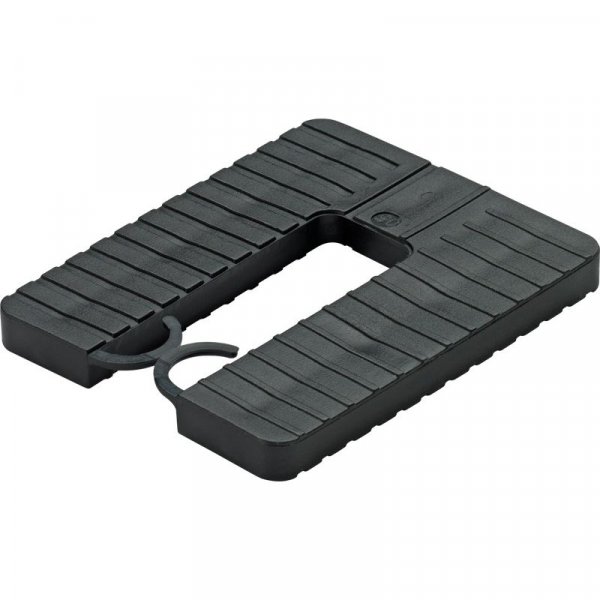 Roto Distanzplatte Euroklick Typ 2 40x30x6 Schwarz 1 Stk.
