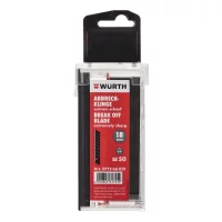 Würth Abbrechklinge 18 mm schwarz extrem scharf, 50 Stück