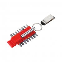 Würth Bit-Set mit Metall-Gürtelclip 17-teilig