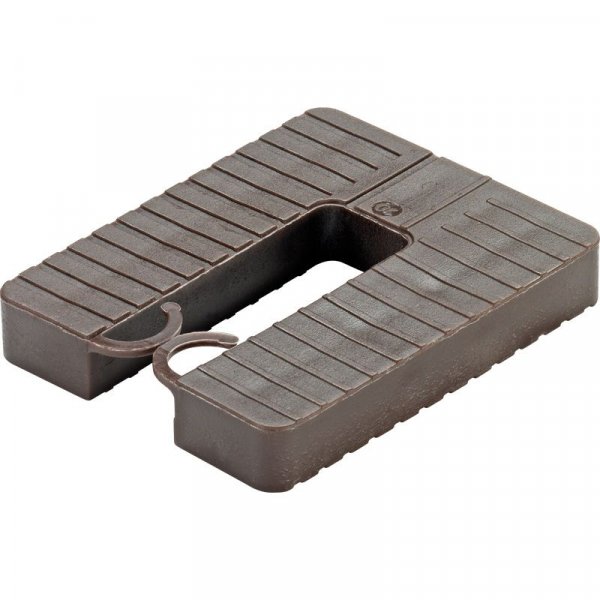 Roto Distanzplatte Euroklick Typ 2 40x30x10 Braun 1 Stk.