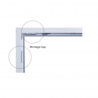 Regel-air® Fensterfalzlüfter FFL Typ 16 RF Dichtungsfarbe wählbar